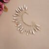 Crystal Leaf Ear Cuff