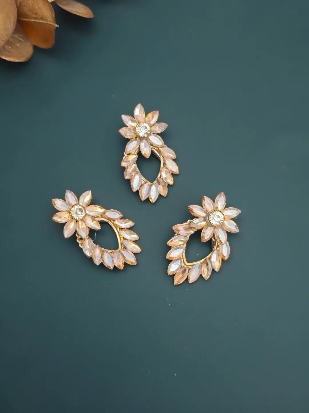 Crystal Flower Hair Clip