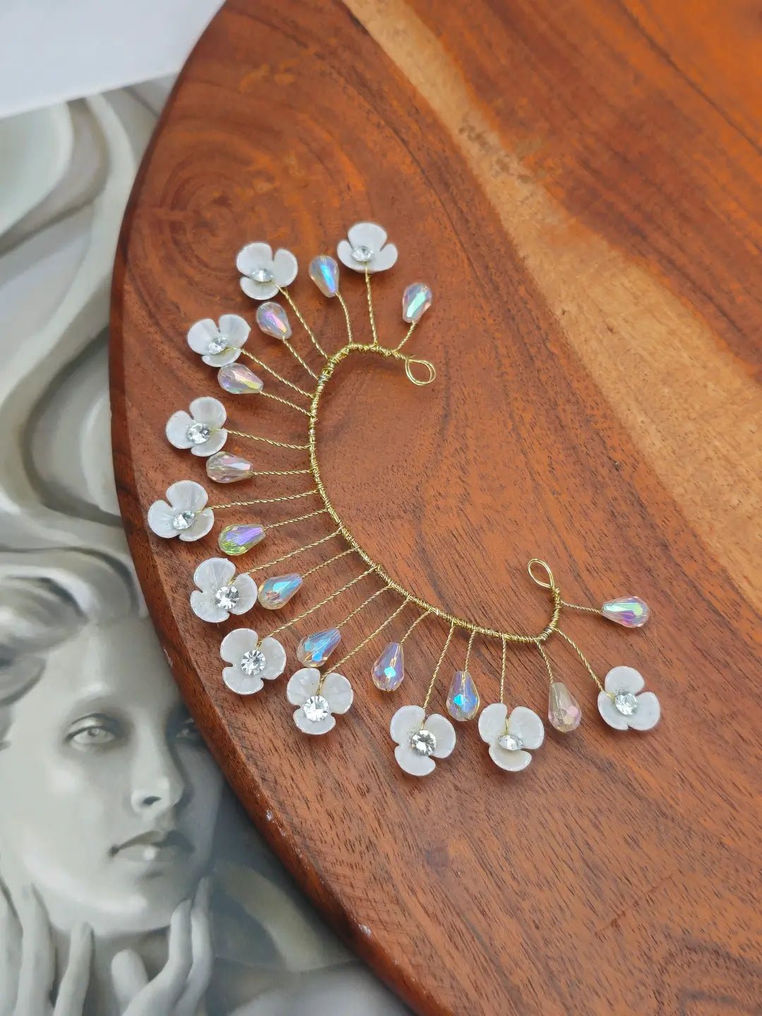 Blossom Elegance Floral Earcuff
