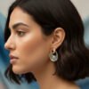 Swirl Hoop Earrings