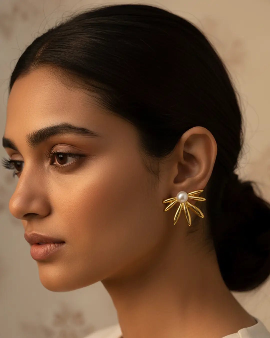 Pearl Bloom Jacket Earring